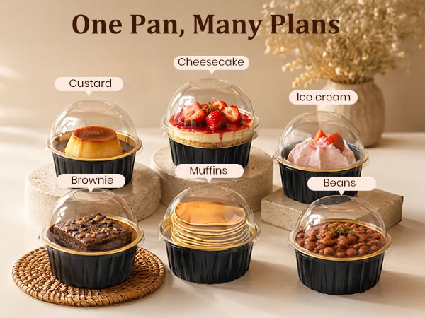 Mini Cake Pans with Lids