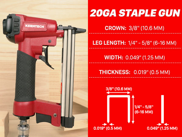 pneumatic staple gun