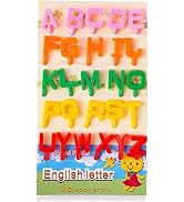 26Pcs Alphabet Fruit Fork,Creative Food Fork,Cake Forks,Dessert Forks,Cute Mini Food Toothpick fo...
