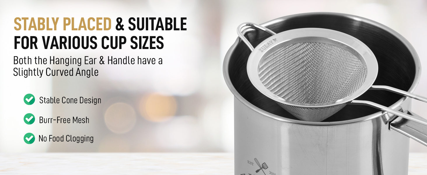 Suitable for various Cup sizes