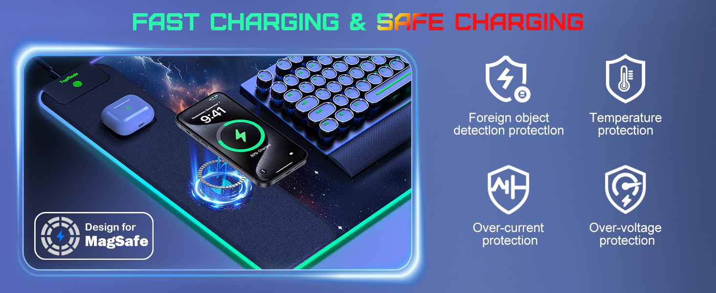 15W Fast wireless charging