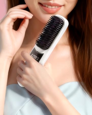 hair straightener brush