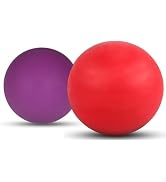 WOVTE 2 Pack Massage Lacrosse Balls for Sore Muscles, Shoulders, Neck, Back, Foot, Body, Deep Tis...