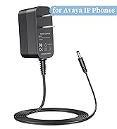 Replacement for Avaya 1600 Series IP Deskphones Charger, 5V AC Adapter for Avaya 1600 1603 1603SW...