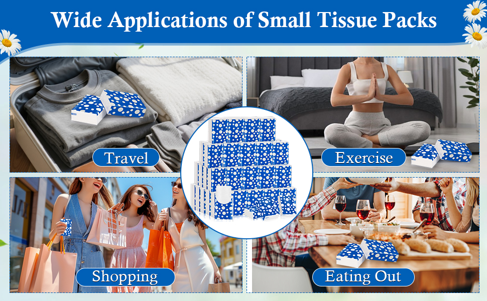 Pocket Tissues Travel Packs