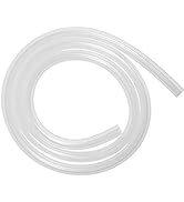 Quickun Pure Silicone Tubing, 1/4" ID x 3/8" OD High Temp Food Grade Tube Pure Silicone Hose Tube...