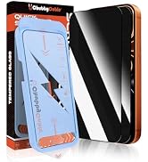 chubbycable 2PCS ChubbyShield Ultra for iPhone 17 Series Privacy Screen Protector, Anti-spy Scree...