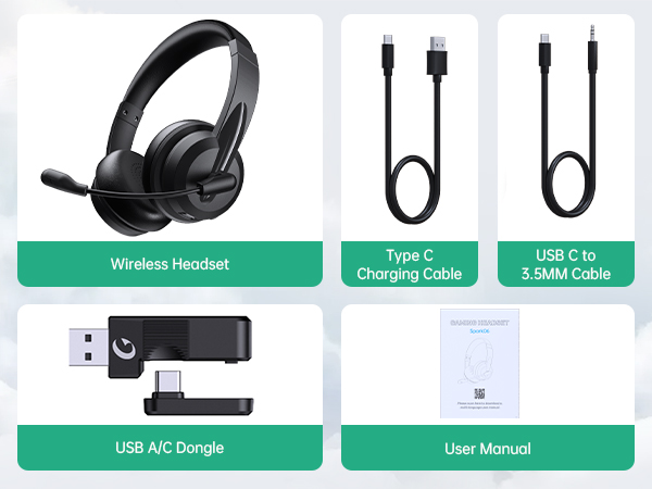 wireless computer headset
