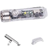 RovyVon Aurora A8 G4 Keychain Flashlight USB C Rechargeable, 5000K, High CRI, 420 Lumens EDC Flas...