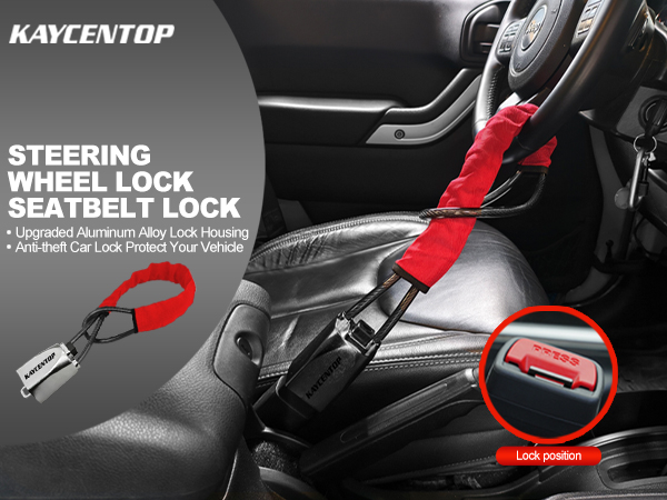 steering wheel lock anti-theft device