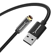 SABRENT USB Type-A to 3.5mm Dual Function Audio Jack Active Adapter 20