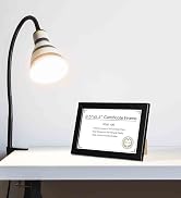 DOAI ART 8.5 x 5.5 Business License Frame Black, Professionals 5.5 x 8.5 Certificate Frames Fit D...