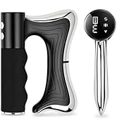 XRG Heated Muscle Scraper Tool, Electric Fascia Massager with Vibration & Heat Therapy, Wireless ...