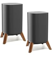 Real Wood Stand for Roku Wireless Speakers,Tripod Holder Accessories Protect Audio for Better Sou...