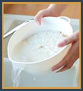 Japanese rice washer
