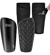 Northdeer Soccer Shin Guards for Kids Adults incl. Sleeves with Optimized Insert Pocket - Protect...