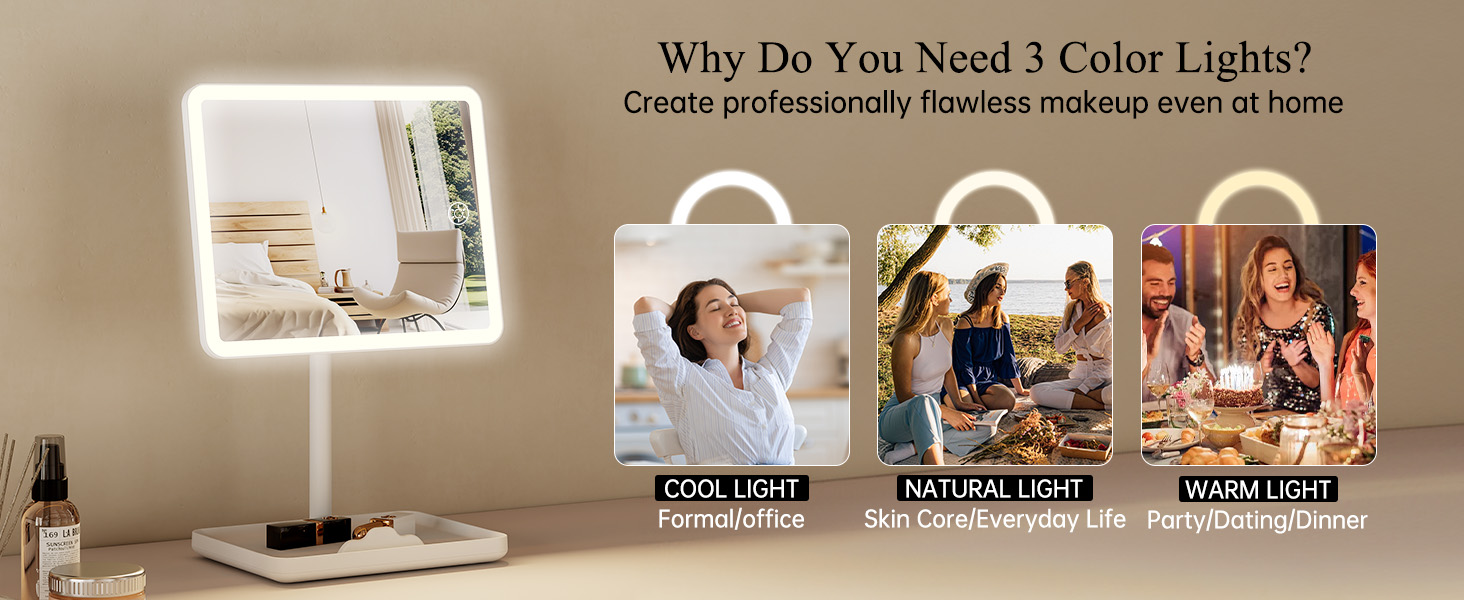 make up mirror for desk