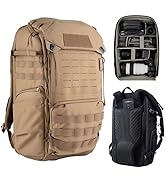 PGYTECH OneMo TAC 25L Tactical Camera Backpack, Waterproof DSLR/SLR/Mirrorless Photography Camera...