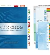 Index Tabs for ICD-10-CM 2026 The Complete Official Codebook - Easy Navigation for Medical Coding...