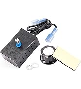 Adviace Rheostat Variable Speed Control for Gas Fireplace Fan, Fan Kit, Wood Stove Fan, Fan Contr...