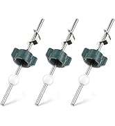 Enhon 3 Pack Lavatory Pop up Center Piece Assembly, Compatible with Price Pfister Pop up Stopper ...