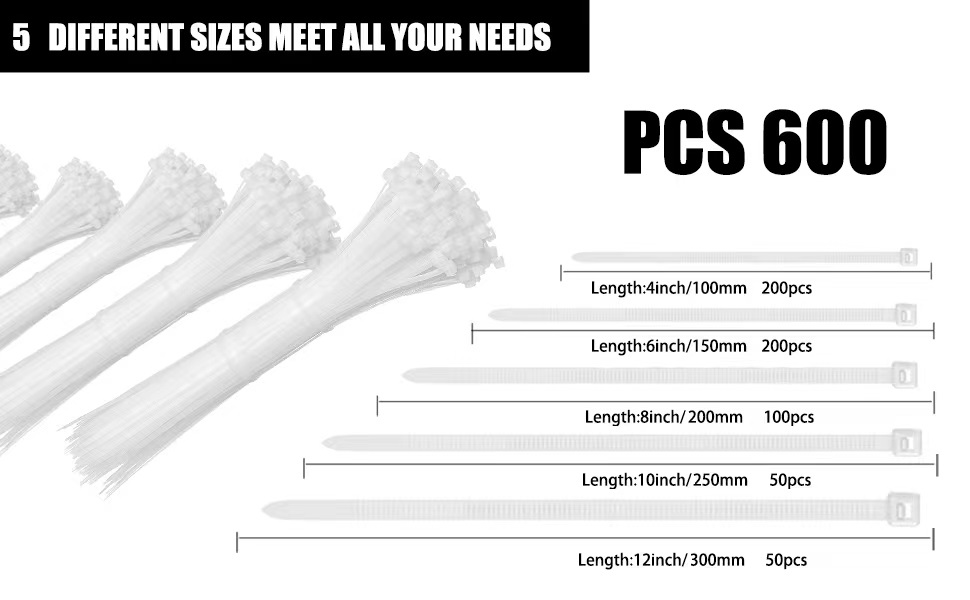 Self-Locking Nylon CableTies