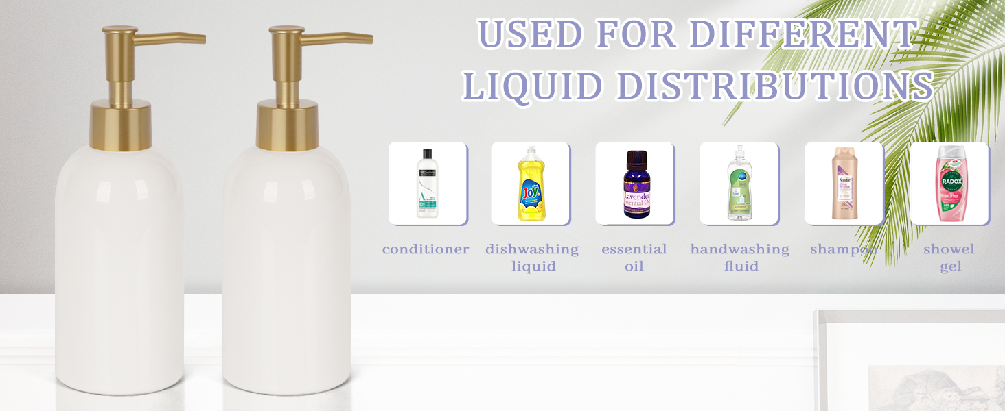Ceramic Soap Pump Dispenser