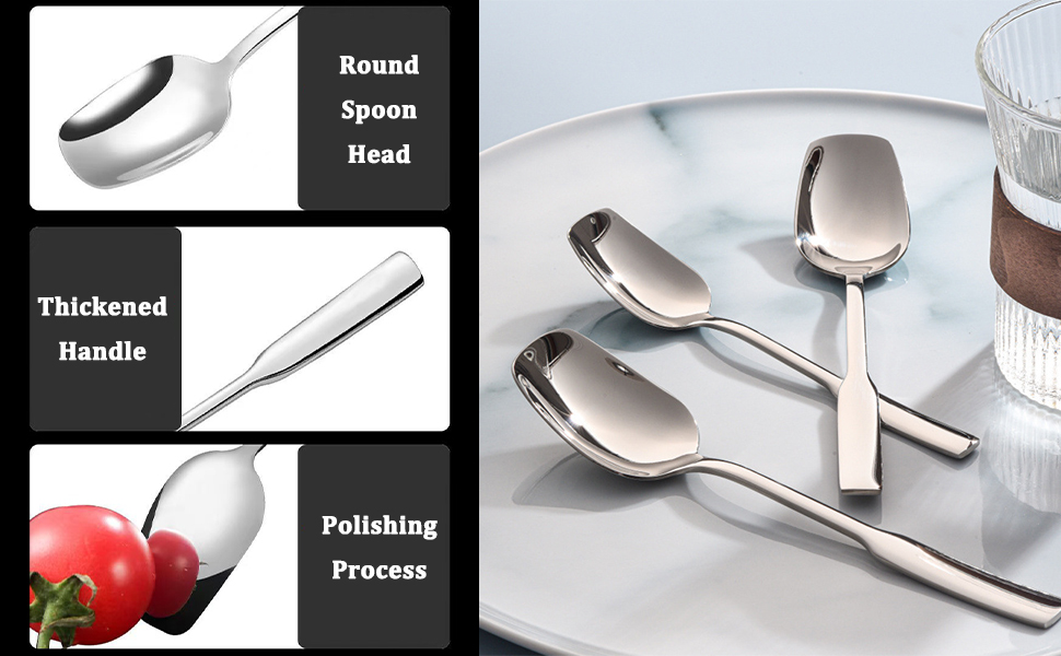 long spoons mini dessert spoons