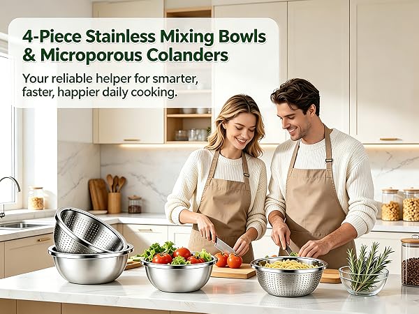 Stainless Mixing Bowls