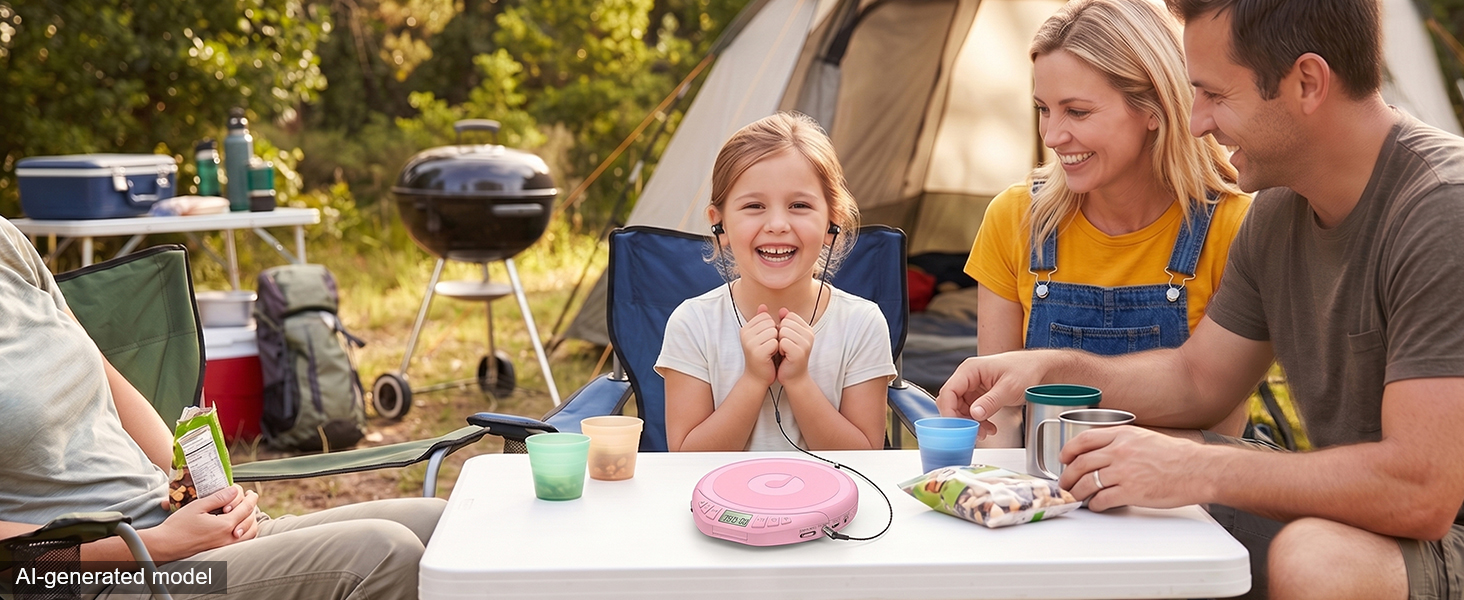 CD Player for Camping