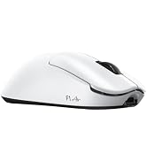 ATTACK SHARK F1 Air Wireless Gaming Mouse - White | 39g Ultra Lightweight, PAW3955MAX, 0.168ms Lo...