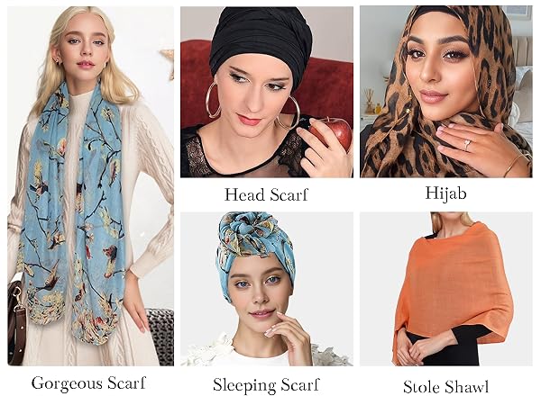 head cover scarf
