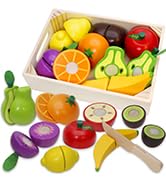 Wooden Fruits Play Food