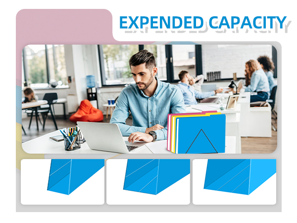 file folders with tabs