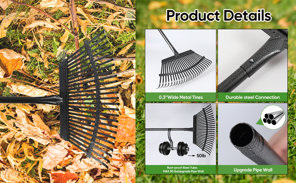 Garden Leaves Rake