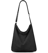 Kememo Corduroy Hobo Bag Crossbody Tote Bag with Zipper, Large Capacity Shoulder Bag Handbags Sho...