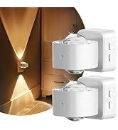 L LOHAS LED Night Lights Plug into Wall, Night Light Projector, Dusk to Dawn Sensor, Rotating Whi...