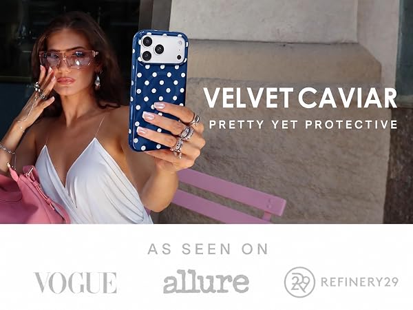 velvet caviar phone cases