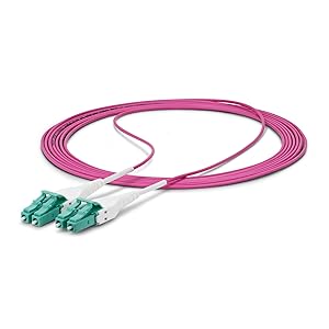 LC to LC (UPC) OM4 Multimode Fiber Optic Cable