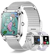 HXQHSTBG Smart Watch for Women, 1.59" HD Luxury Watch with Bluetooth Fitness Tracker/AI Voice Con...