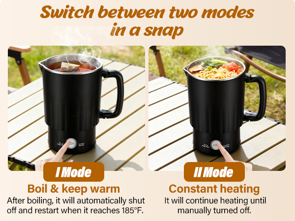 Travel Foldable Electric Kettle