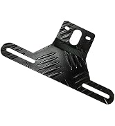 Kewucn Car Aluminum License Plate Light Bracket, Auto License Plate Holder Bracket and Light Moun...