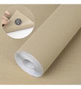 Self Adhesive Shelf Liner, Peel and Stick Drawer Liner Waterproof Contact Decor Liner with Grain ...