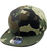 KBETHOS The Real Original Fitted Flat-Bill Hats True-Fit, 9 Sizes & 20 Colors
