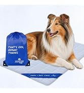 INSPECTOR TAIL Dog Cooling Mat, Large, Indoor & Outdoor Self Cooling Pad | Waterproof, Non-Slip B...