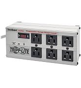 Tripp Lite ISOBAR6Ultra Isobar 6 Outlet Surge Protector Power Strip, 6ft Cord, Right-Angle Plug, ...