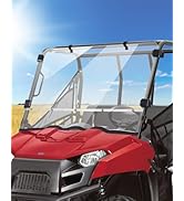 MDPROMCP Ranger Midsize 400 Windshield Compatible With Polaris Ranger MID-SIZE 400 2010-2014, Scr...