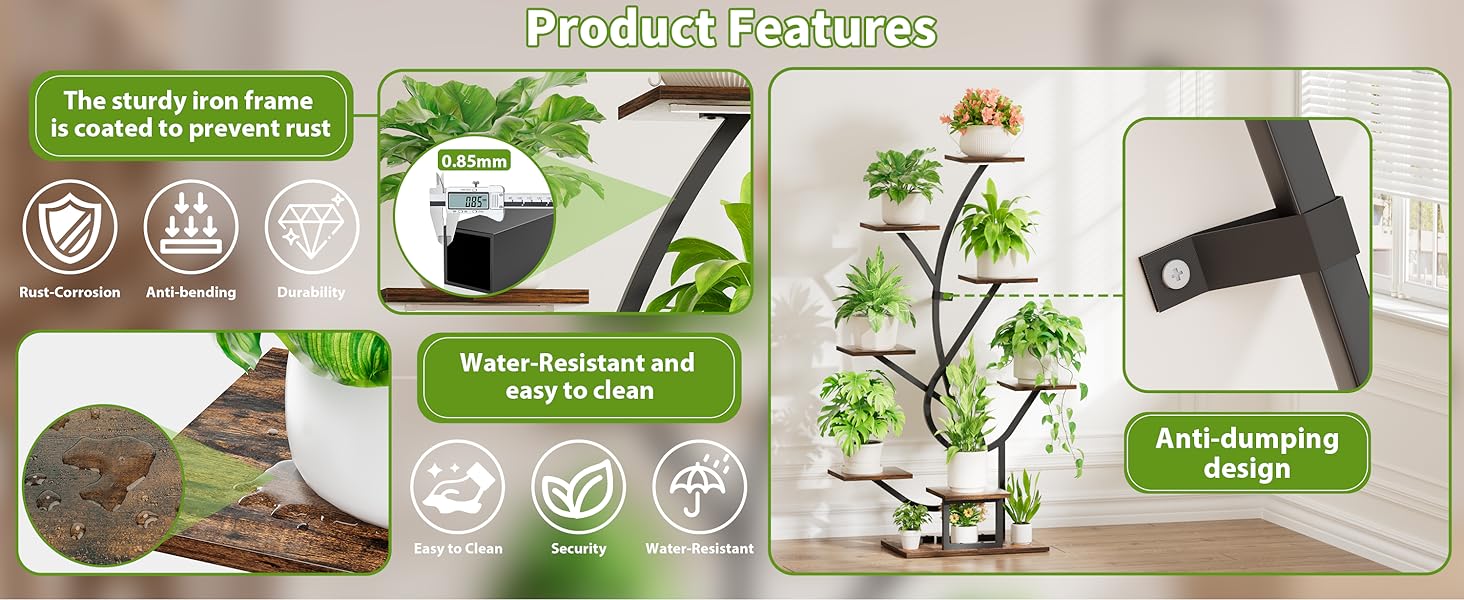 corner plant stand