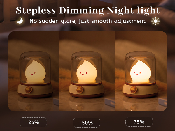 Stepless Dimming Night light