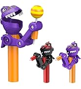 HDLNKAK 2 Pcs Lollipop Case, Halloween Lollipops Holder, Creative Dinosaur Shape Design, Fun Gift...